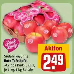 REWE DE Rote Tafeläpfel tilbud