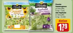 REWE DE Florette Sommergenuss oder Kopfsalat tilbud