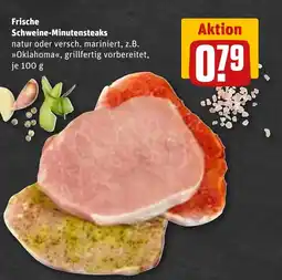 REWE DE Frische Schweine-Minutensteaks tilbud
