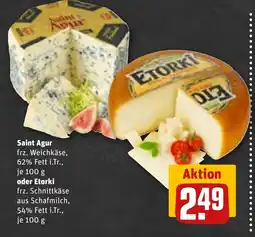 REWE DE Saint Agur oder Etorki tilbud