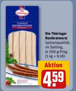 REWE DE Die Thüringer Rostbratwurst tilbud