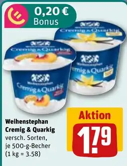 REWE DE Weihenstephan Cremig & Quarkig tilbud