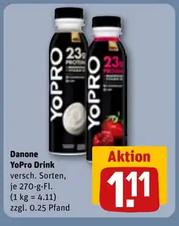 REWE DE Danone YoPro Drink tilbud