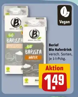 REWE DE Berief Bio Haferdrink tilbud