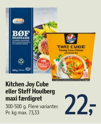 Føtex Kitchen Joy Cube eller Steff Houlberg maxi færdigret tilbud