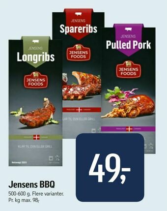 Føtex Jensens BBQ tilbud