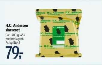Føtex H.C. Andersen skæreost tilbud