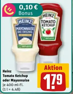 REWE DE Heinz Tomato Ketchup oder Mayonnaise tilbud