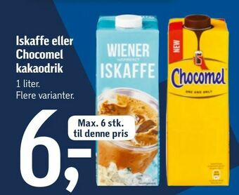 Føtex Iskaffe eller Chocomel kakaodrik tilbud