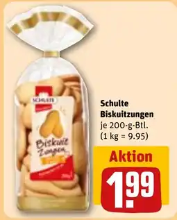 REWE DE Schulte Biskuitzungen tilbud