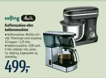 Føtex Kaffemaskine eller køkkenmaskine tilbud