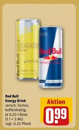 REWE DE Red Bull Energy Drink tilbud