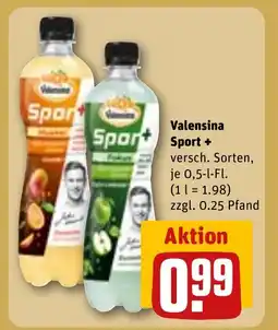 REWE DE Valensina Sport + tilbud