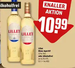REWE DE Lillet Blanc Aperitif oder Alkoholfrei tilbud