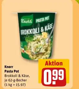 REWE DE Knorr Pasta Pot tilbud