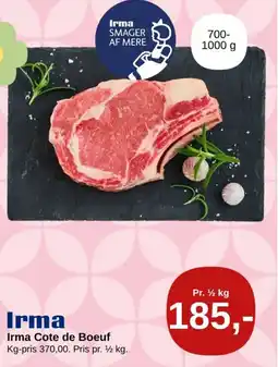 SuperBrugsen Irma Cote de Boeuf tilbud