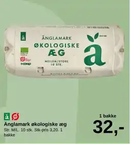 SuperBrugsen Änglamark økologiske æg tilbud