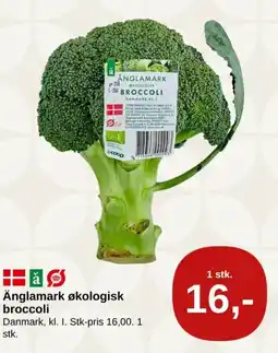 SuperBrugsen Änglamark økologisk broccoli tilbud