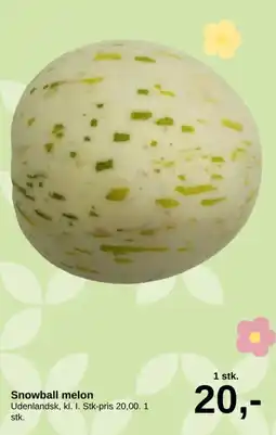 SuperBrugsen Snowball melon tilbud