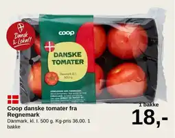 SuperBrugsen Coop danske tomater fra Regnemark tilbud