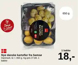 SuperBrugsen Nye danske kartofler fra Samsø tilbud