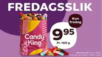 SuperBrugsen Bland selv-slik tilbud