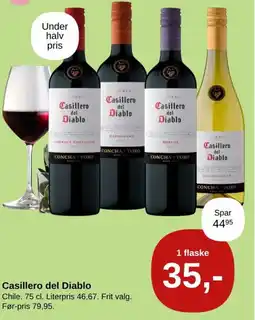 SuperBrugsen Casillero del Diablo tilbud