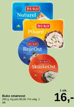 SuperBrugsen Buko smøreost tilbud