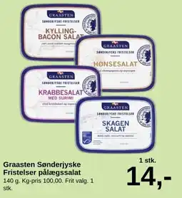 SuperBrugsen Graasten Sønderjyske Fristelser pålægssalat tilbud