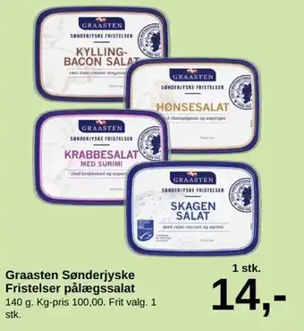 SuperBrugsen Graasten Sønderjyske Fristelser pålægssalat tilbud