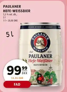 Scandinavian Park PAULANER HEFE-WEISSBIER tilbud