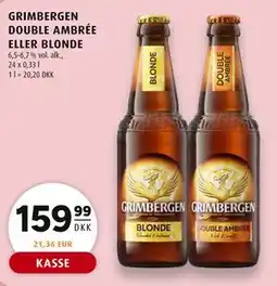 Scandinavian Park GRIMBERGEN DOUBLE AMBRÉE ELLER BLONDE tilbud