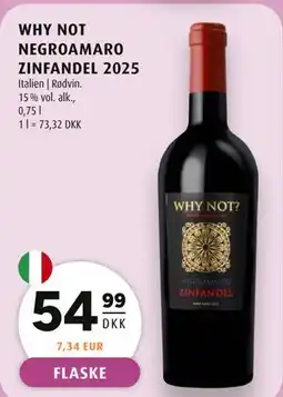 Scandinavian Park WHY NOT NEGROAMARO ZINFANDEL 2025 tilbud