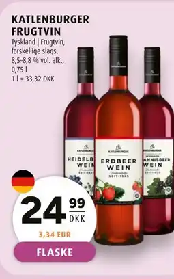 Scandinavian Park KATLENBURGER FRUGTVIN tilbud