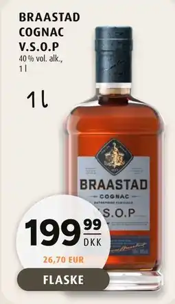 Scandinavian Park BRAASTAD COGNAC V.S.O.P tilbud