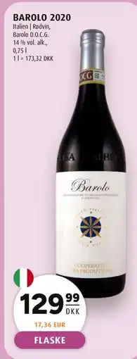 Scandinavian Park BAROLO 2020 tilbud