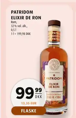Scandinavian Park PATRIDOM ELIXIR DE RON tilbud