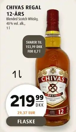 Scandinavian Park CHIVAS REGAL 12-ÅRS tilbud
