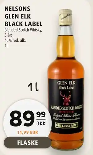 Scandinavian Park NELSONS GLEN ELK BLACK LABEL tilbud
