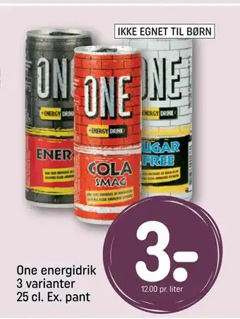 One energidrik