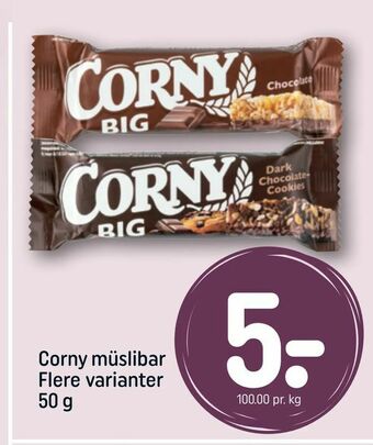 REMA 1000 Corny müslibar tilbud