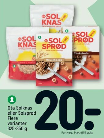 Ota Solknas eller Solsprød