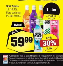 Calle Små Shots tilbud