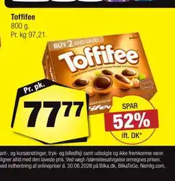 Calle Toffifee tilbud