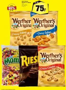 Calle Storck Riesen, Werther’s el. Mamba tilbud