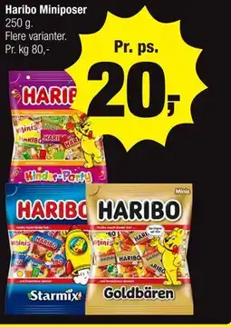 Calle Haribo Miniposer tilbud