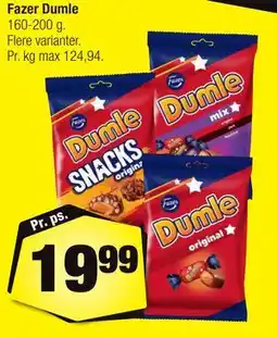 Calle Fazer Dumle tilbud