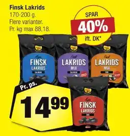 Calle Finsk Lakrids tilbud