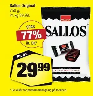 Calle Sallos Original tilbud