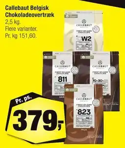 Calle Callebaut Belgisk Chokoladeovertræk tilbud